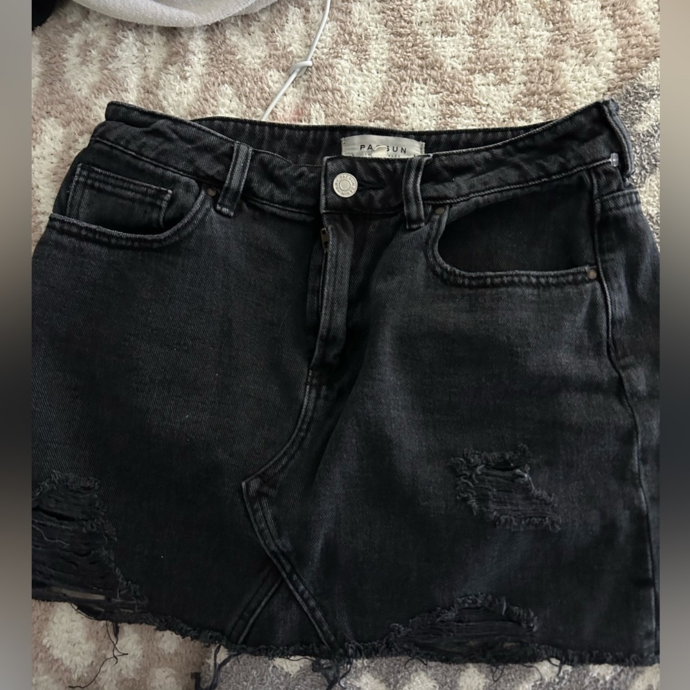 PacSun mini skirt denim